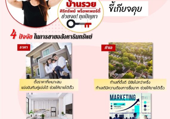 มาร่วมเป็นส่วนหนึ่งของเรา บ้านรวย ศิริทรัพย์ พร็อพเพอร์ตี้ 001